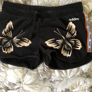 Unique adidas shorts, so comfy!